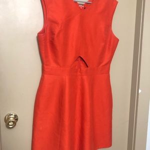 Kate Spade flare dress with cutout